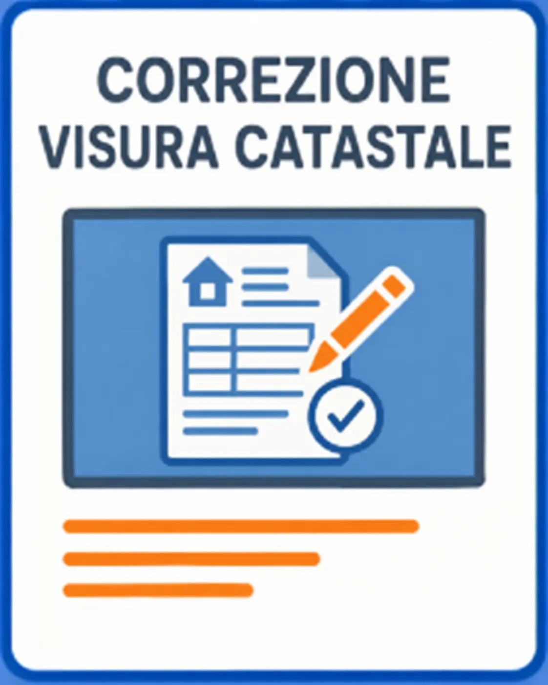 Correzione Visura Catastale