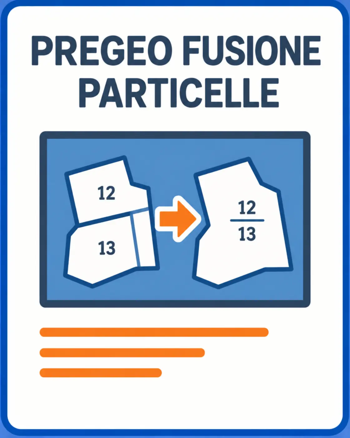 Pratica PREGEO Fusione Particelle